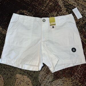 Old Navy Women's High Waist White Shorts